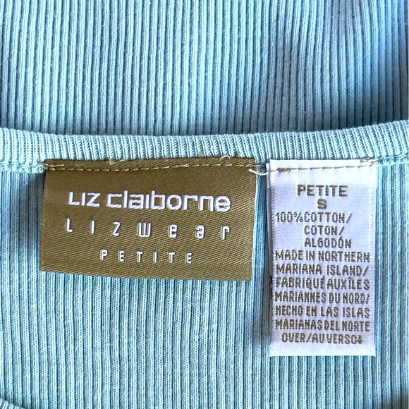 LIZ CLAIRBORNE LIZWEAR TOP - Picture 3 of 3